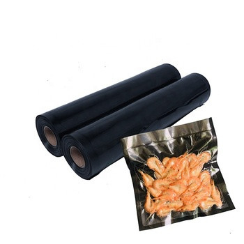 PA PE Sous Vide 식물성 고기 저장을 위한 까만 진공 봉인자 부대