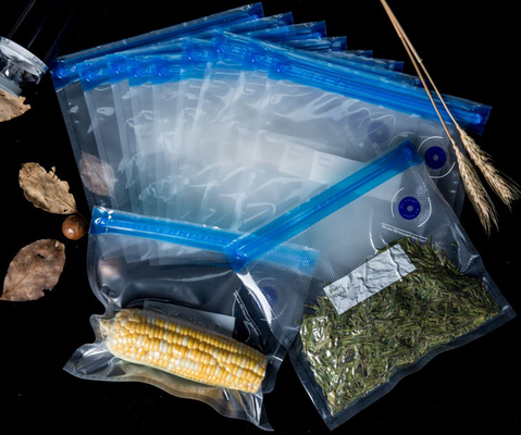 음식 저장과 요리를 위한 재사용할 수 있는 Zip 자물쇠 진공 봉인자 Sous Vide 부대