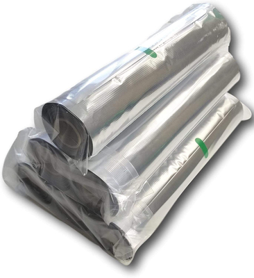프리미엄 실버 Extured Mylar 진공 실러 가방 식품 보관 알루미늄 호일 파우치