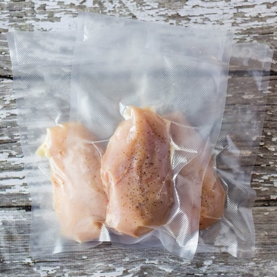 주방 재밀봉 가능한 진공 파우치 Precut 진공 실러 식품 가방