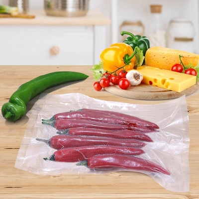 주방 재밀봉 가능한 진공 파우치 Precut 진공 실러 식품 가방