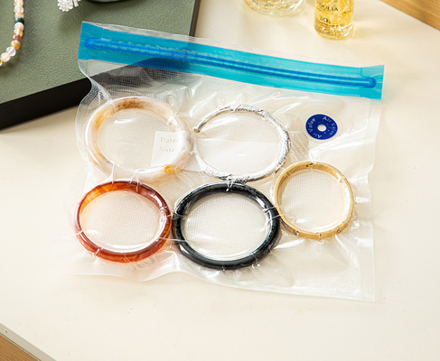 겹켜 BPA 자유로운 진공 부대 돋을새김된 Sous Vide 부대 음식 저장