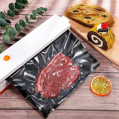 가정 감촉이 있는 메쉬 진공 포장은 식품 절약기에게 엠보싱된 팩 팁을 말아줍니다