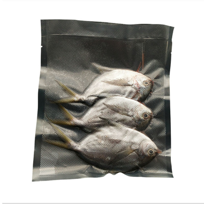 맞춘 인쇄 진공 재밀봉할 수 있는 지퍼 백 검정색은 명백한 앞 나일론 팁을 지원합니다