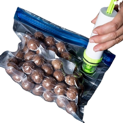 BPA 무료 수는 진공 재밀봉할 수 있는 음료 작은 주머니 방습 저장 백을 봅니다