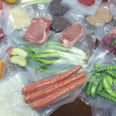 2 팩 사용자 정의 로고 커널 Sous Vide 진공 가방 부드러운 식품 보관 롤