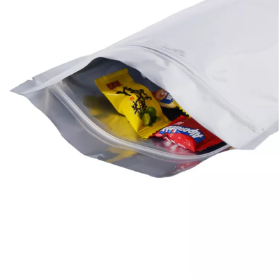 주문 로고 Mylar 부대는 Zip 자물쇠 알루미늄 부대 식품 포장 냄새 증거를 위로 서 있습니다