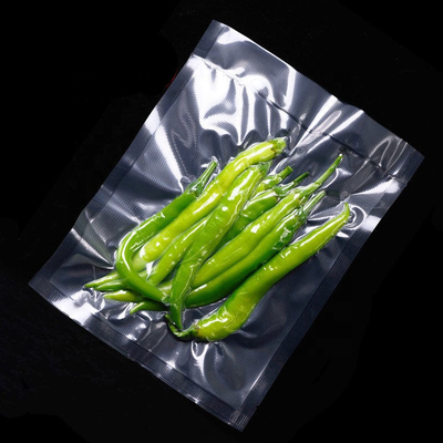 인쇄된 짜임새 있는 진공 봉인자는 Rolls 냉장고 음식 PE 진공 주머니를 자루에 넣습니다