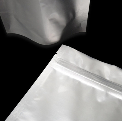 Mylar는 장기 음식 저장을 위한 지퍼 주머니 열 Sealable 부대를 위로 서 있습니다