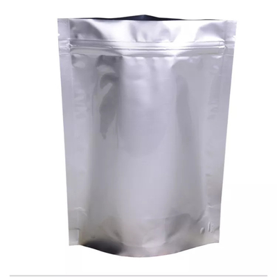 은 알루미늄 호일 식품 저장 Mylar 금속 재밀봉 가능한 호일 지퍼 잠금 파우치