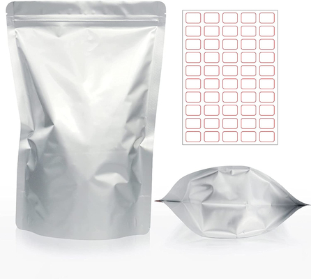 산소 흡수제 스티커 상표를 가진 짜개진 조각 열 Sealable 음식 저장 Mylar 부대