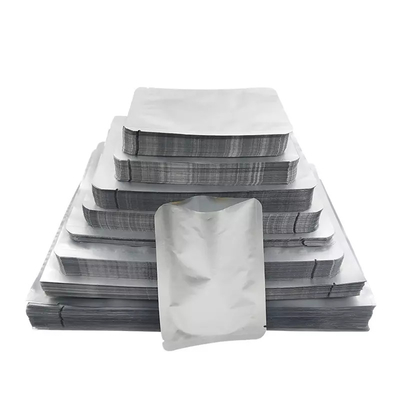 열 - 밀봉 알루미늄 호일은 상표 스티커를 가진 재사용할 수 있는 Mylar 저장 부대를 자루에 넣습니다