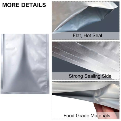 무료 샘플 음식 저장을 위한 금속을 입힌 알루미늄 호일 부대 Resealable Mylar 부대
