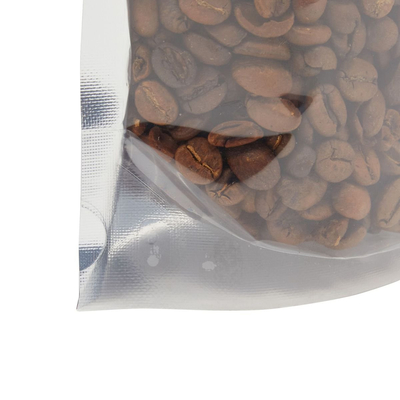Resealable 알루미늄 호일은 창을 가진 주머니 부대 음식 저장 냄새 증거를 위로 서 있습니다